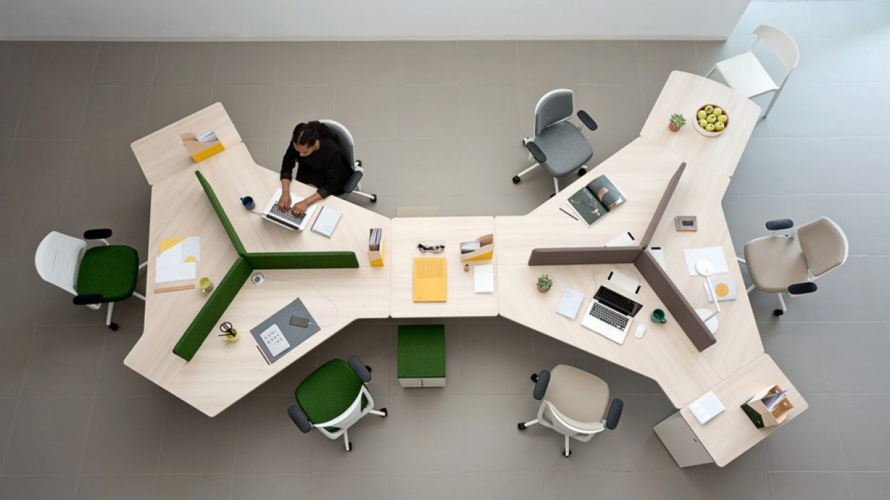 Actiu twist silla y mesa de oficina moderna